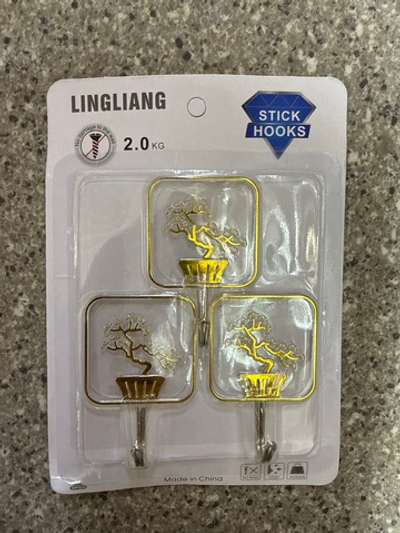 набор 3шт крючки