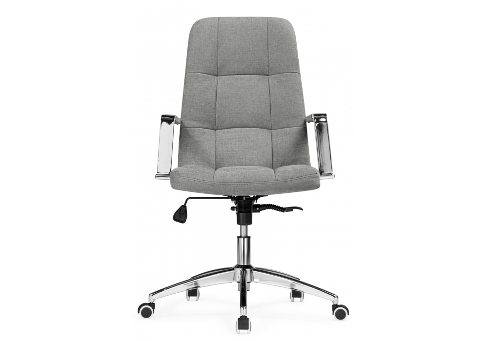 Офисное кресло Woodville Cradle шенилл серый