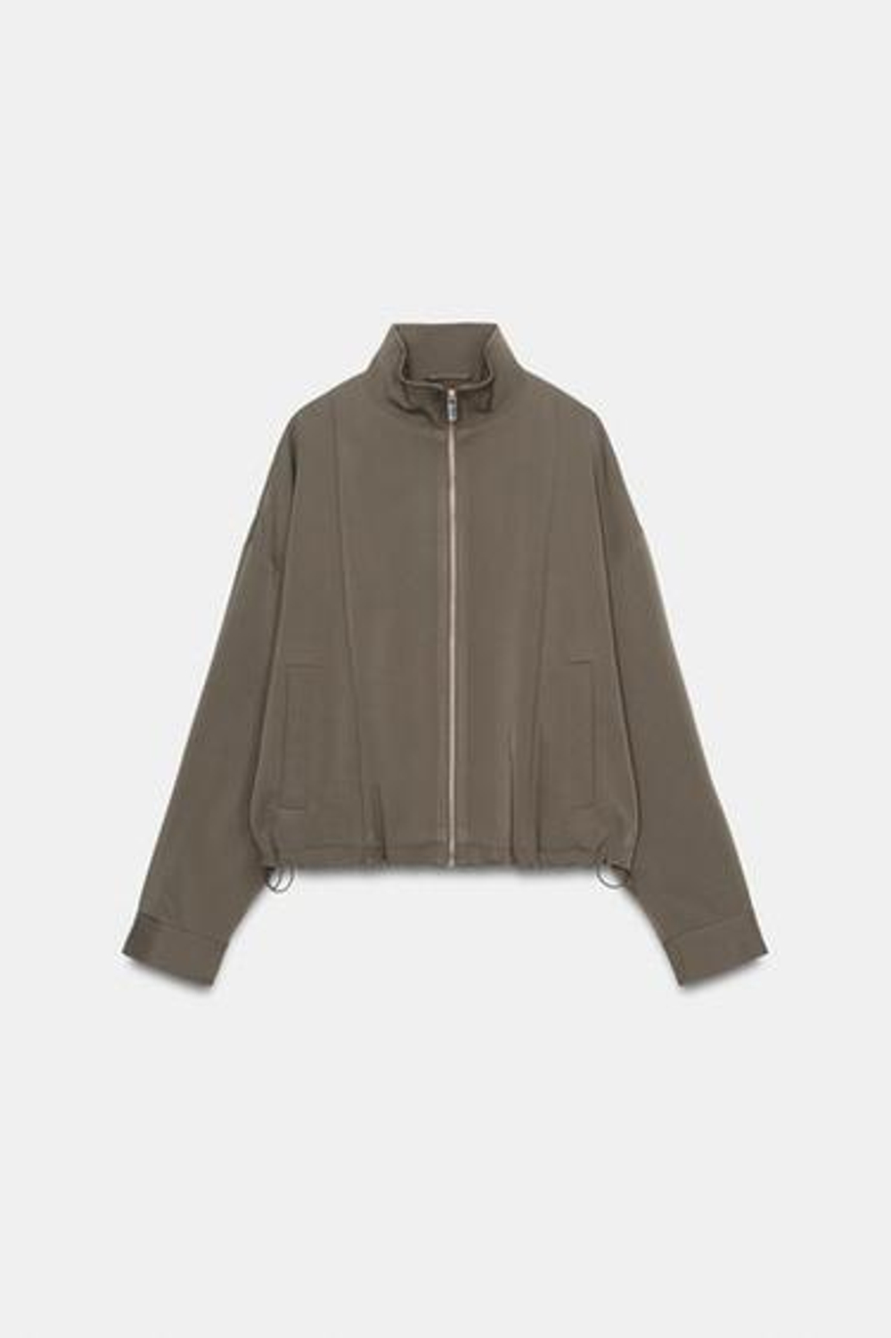 Бомбер с высоким воротником - ZARA
