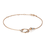 Браслет из комбинированного золота