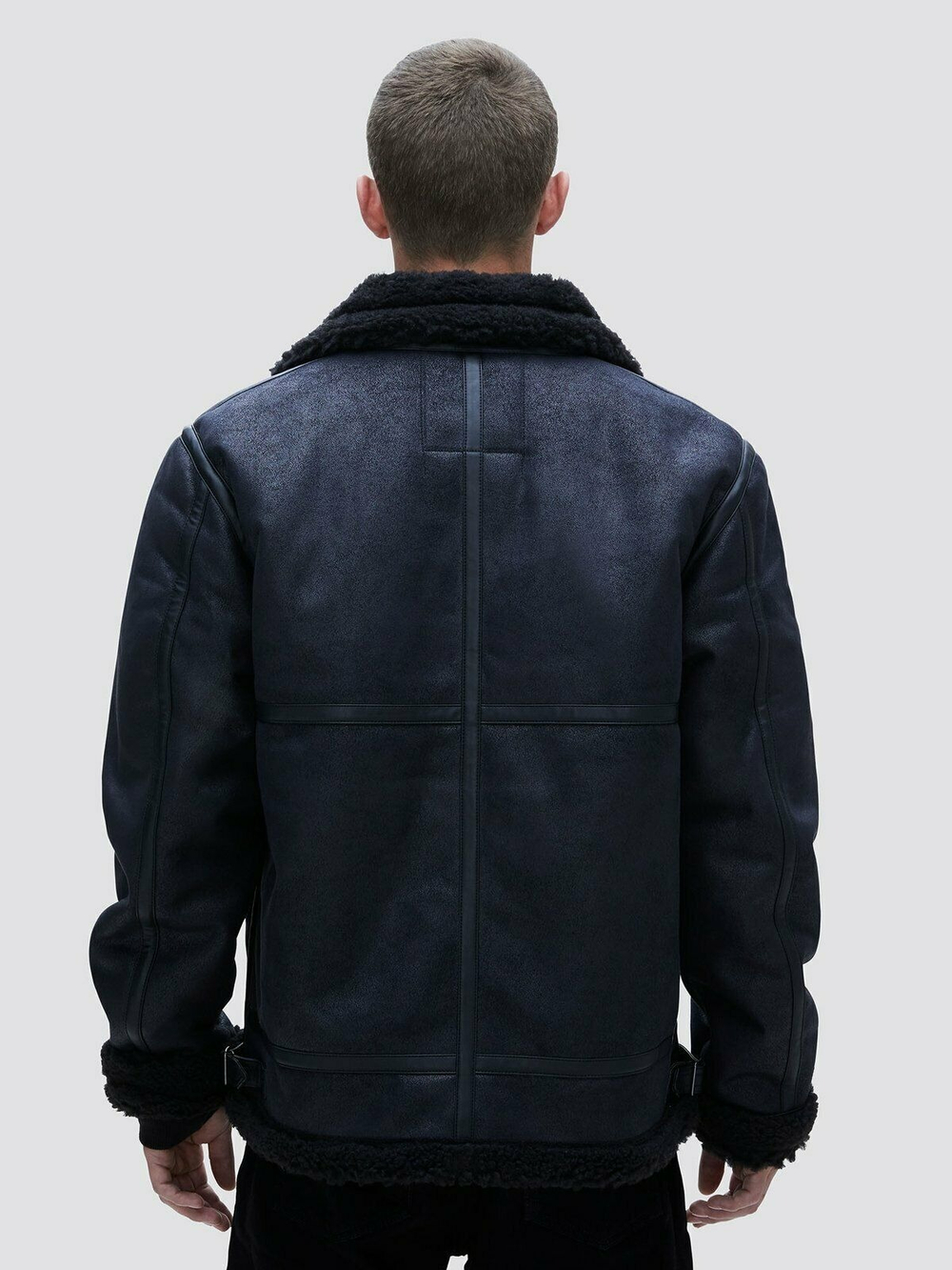 Куртка утепленная мужская ALPHA INDUSTRIES B-3 SHERPA MOD