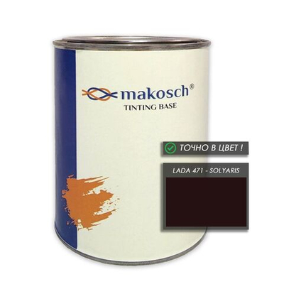 Автоэмаль makosch/LADA 791, Базовая эмаль, бордовый, база, 800мл.