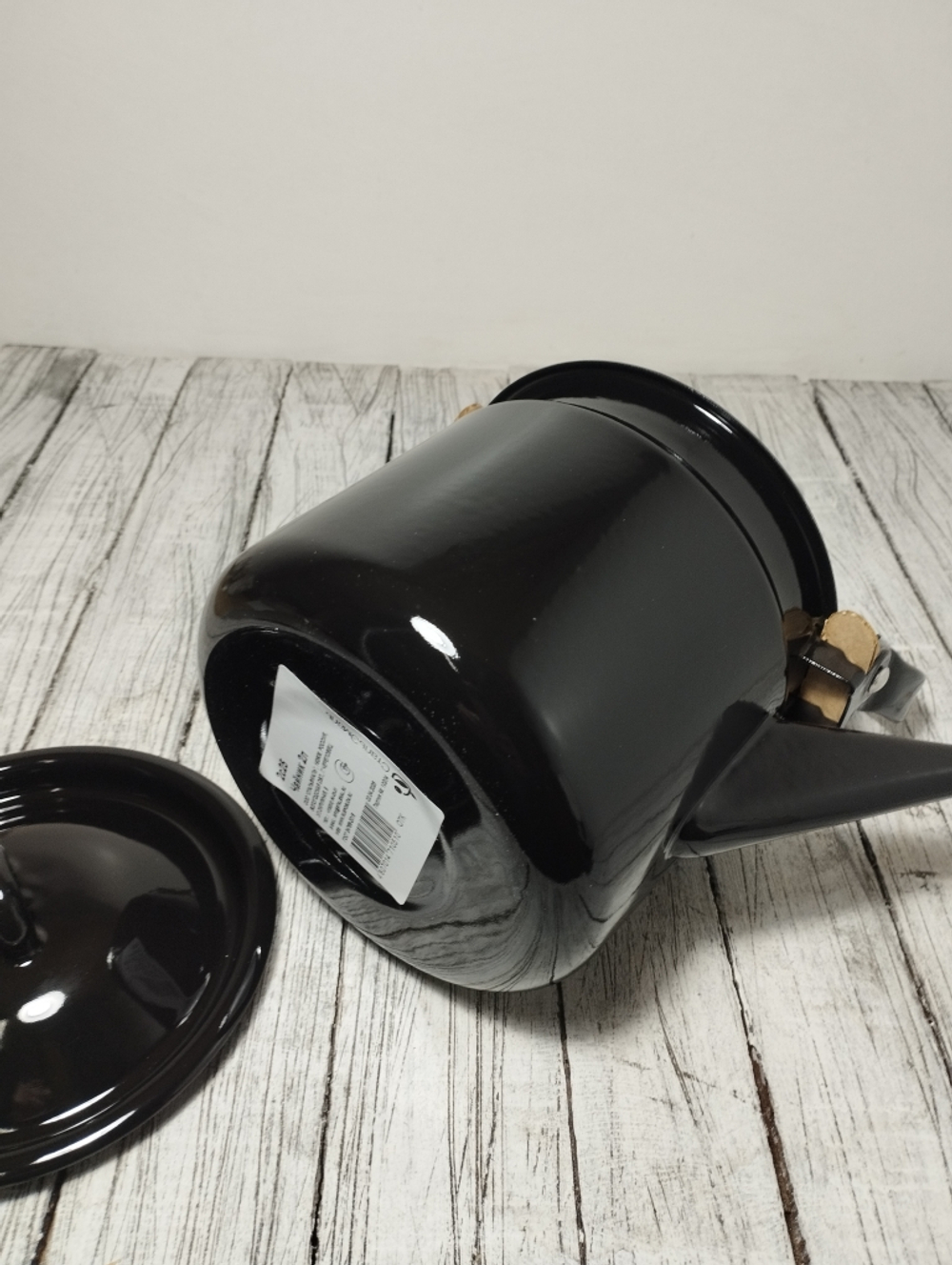 Чайник 2л без рисунка черн с зерном (3шт) 2с25