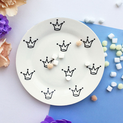 Тарелка my little crown vol.2 20 см фарфор