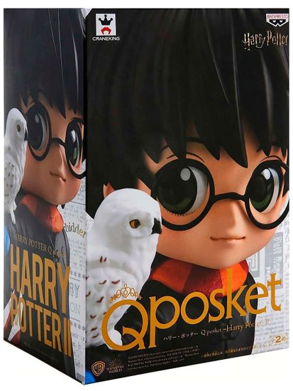 Фигурка Q Posket Гарри Поттер Гарри Поттер и Хедвиг 14см BP35894P