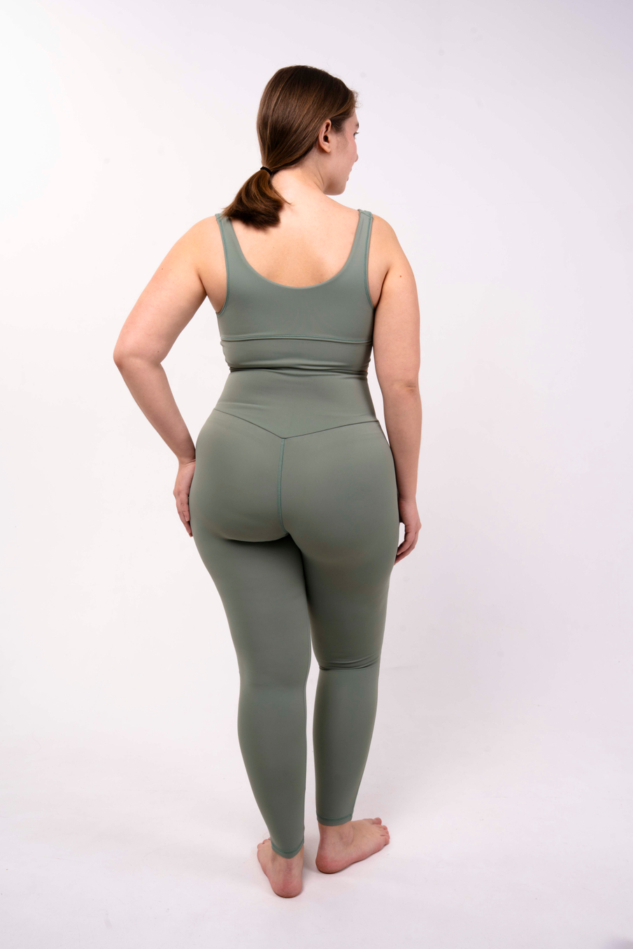 Спортивные леггинсы из бифлекса