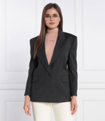 Хлопковый пиджак Pinko - графитовый(102481 A1B3)