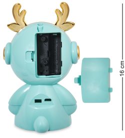 GAEM Art CL-11/2 Будильник «Олененок» бирюзовый