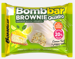 Bombbar Brownie Quadro Пирожное (50 гр.)