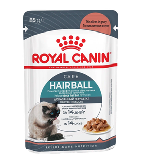 Роял Канин Hairball кошки/соус 85гр.