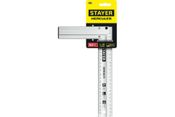 Жесткий столярный угольник STAYER Hercules 250 мм 3432-25