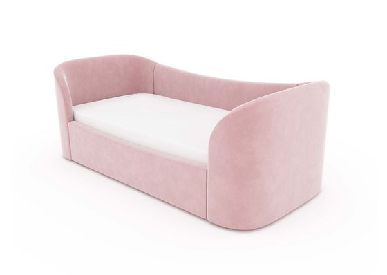Диван-кровать Kidi Soft 90х200 см, розовая антивандальная ткань