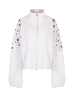 Костюм DROPS с юбкой, меланж