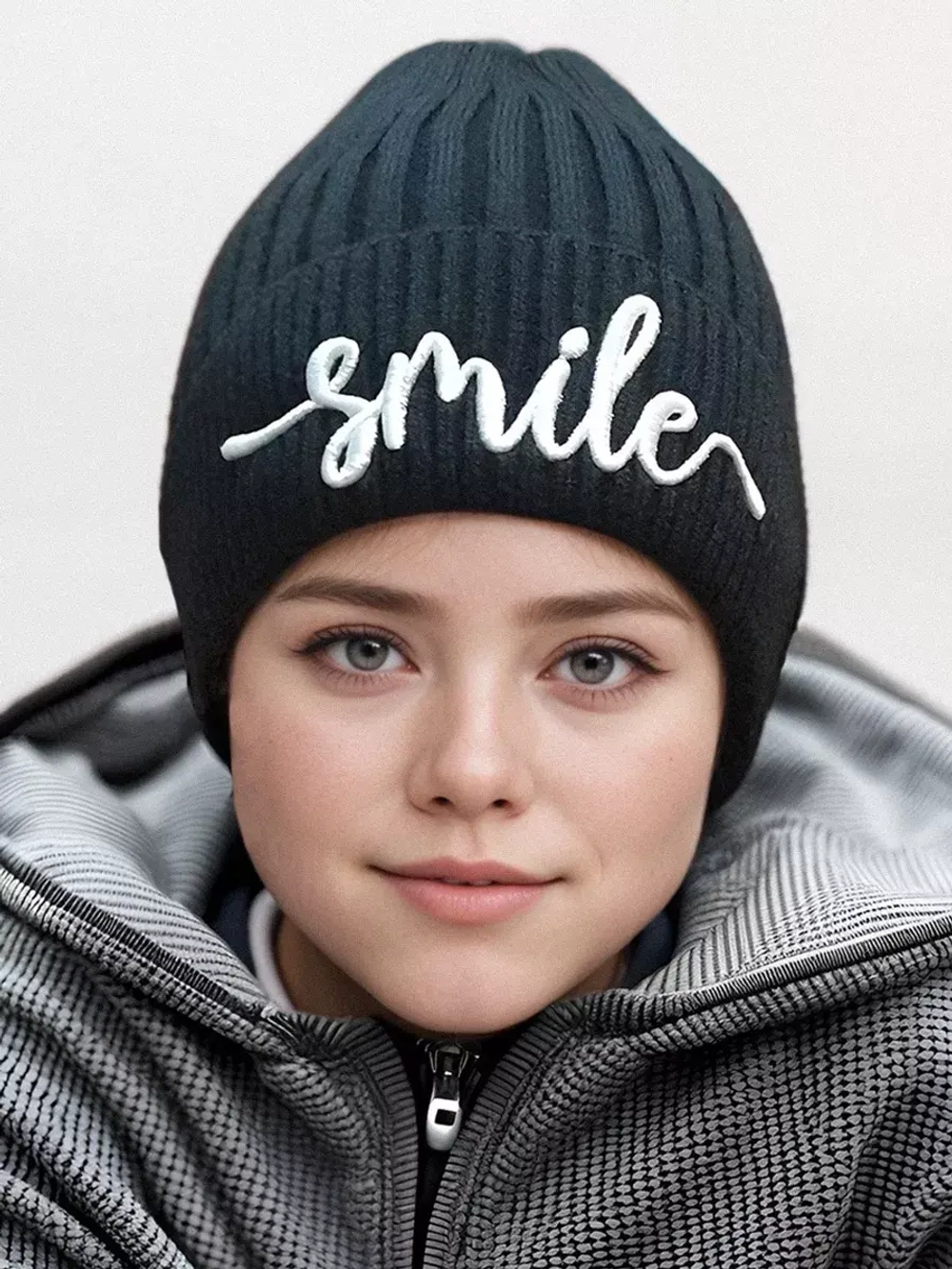 Шапка детская осенняя тыковка