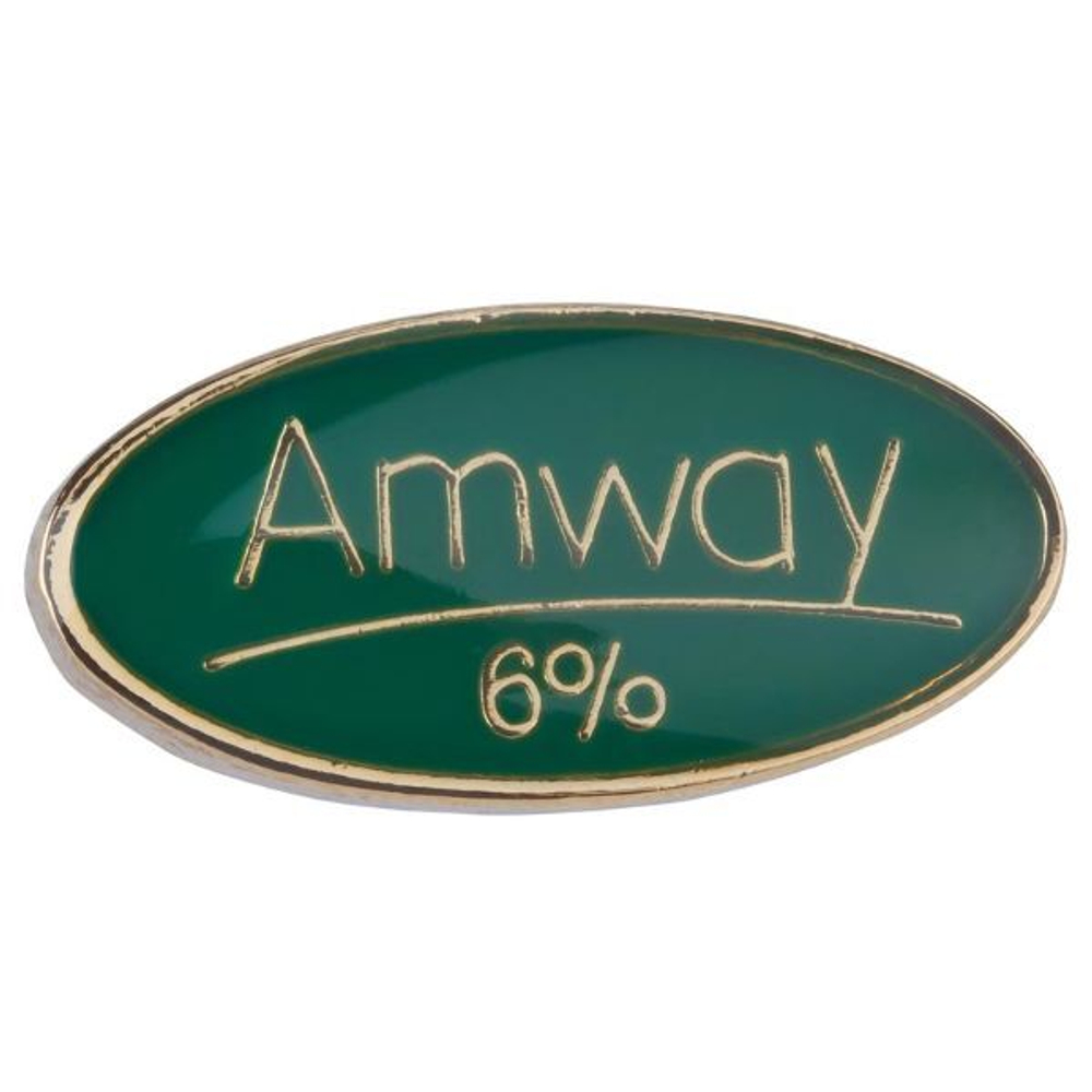 Значок за достижение 6%