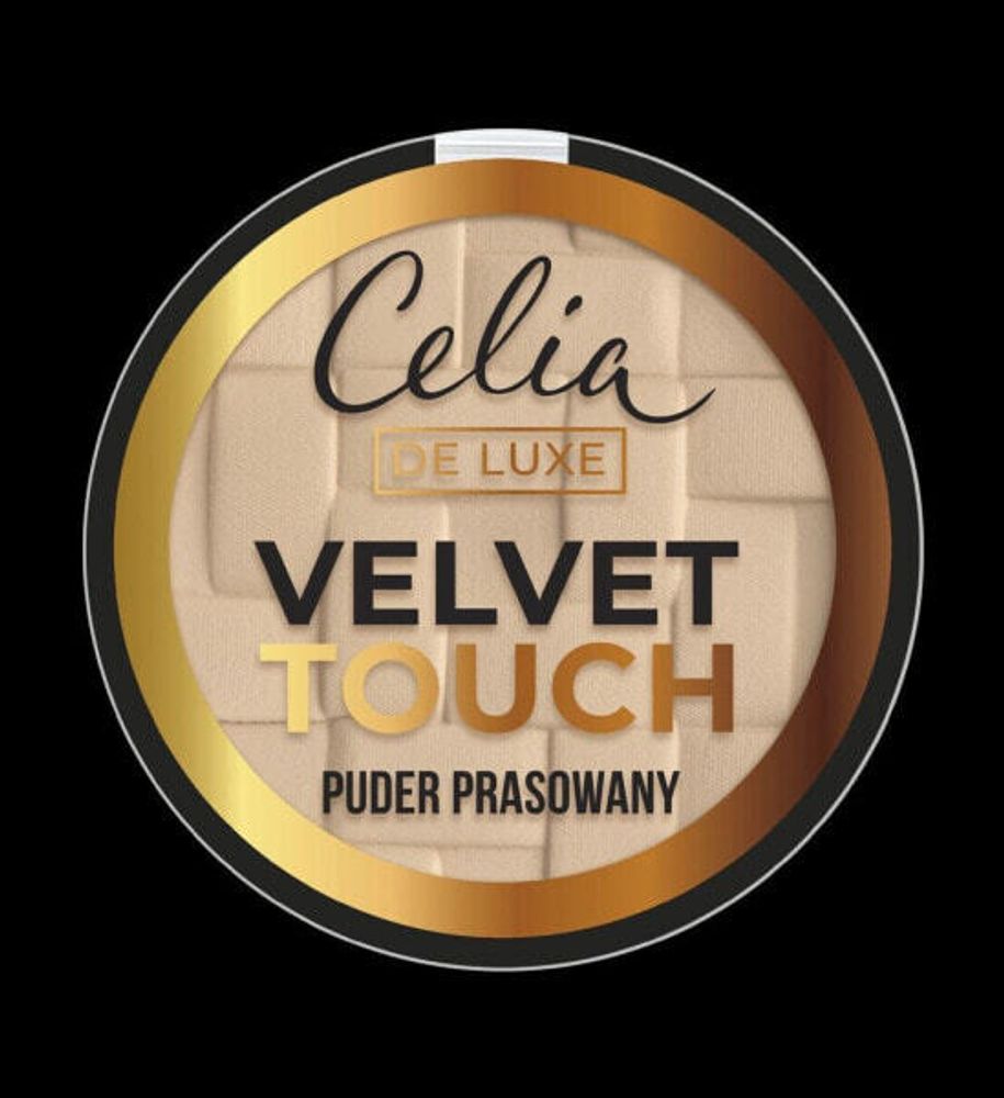Пудра Celia Velvet Touch Puder w kamieniu nr. 103 Sandy Beige 9g