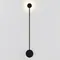 7008/5WLA HIGHTECH ODL25 319 черный/металл/акрил Настенный светильник LED 3000/4000K тумблер на корп. 5W 220V CRI > 90 SATELLITE