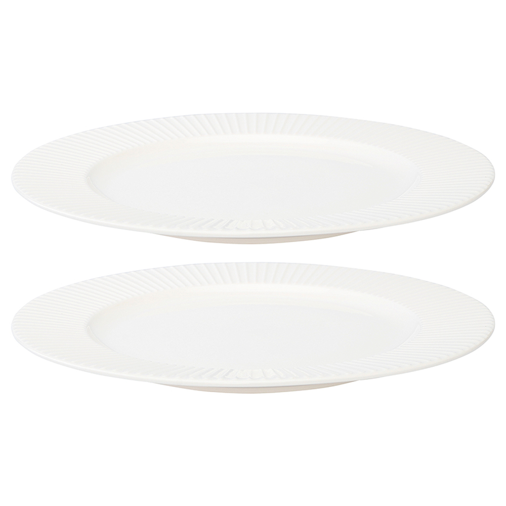 Набор тарелок Soft Ripples, Dual Glazing, Ø27 см, 2 шт