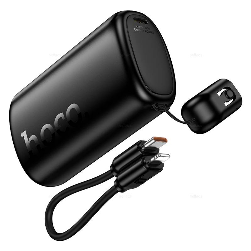 Hoco Q50 Victory PD20W портативный аккумулятор с кабелем (10000mAh)