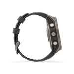 GARMIN Fenix 8 Pro 51mm Amoled Sapphire Lens Tinanium With Graphite/Black Silicone Band