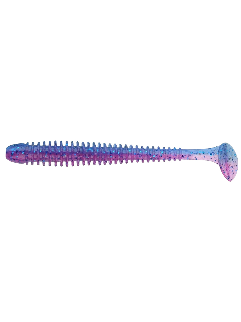 Приманка силиконовая Keitech Swing Impact 4.5" #417 Gold Flash Minnow, 3 упаковки по 6 штук
