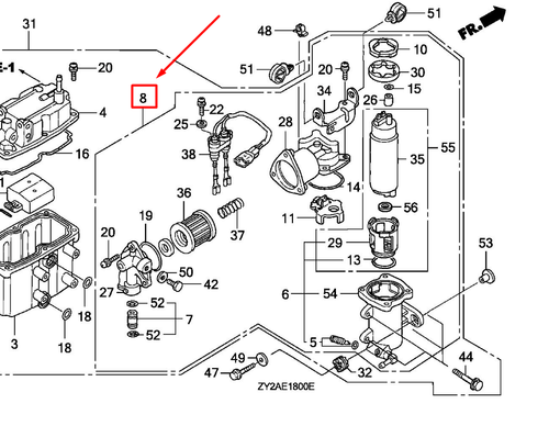16030-ZY3-020 PUMP UNIT, FUEL (MSDS)