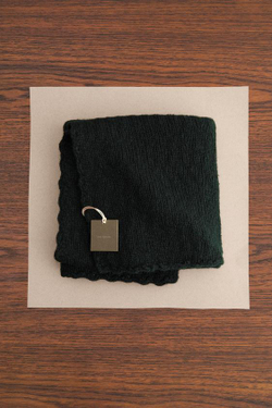 ZARA TIMELESS - ШЕРСТЯНОЙ ПЛЕД, ЧЕРНЫЙ