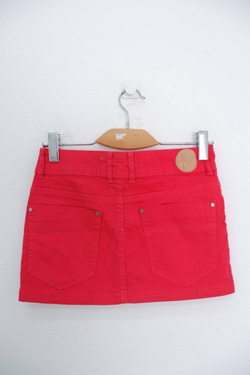 Юбка Bershka огненно-красная 42 размер