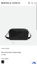 Сумка через плечо Bottega Veneta