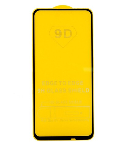 Защитное стекло Huawei P40 Lite (черный) 9D тех.упаковка