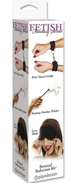 Набор фиксаций для эротических игр  с перышком