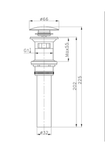 Донный клапан AltroBagno PU 070203 ROr
