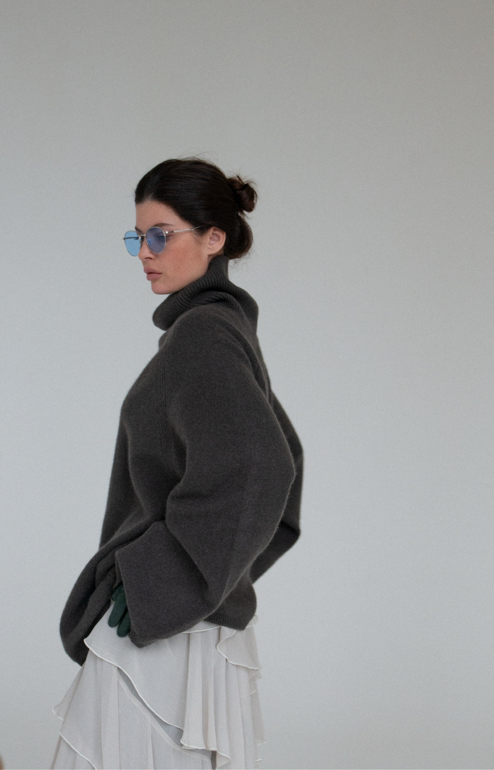 Свитер из 100% овечьей шерсти