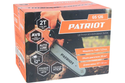 Бензиновая цепная пила Patriot GS 126 220100126