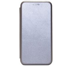 Чехол-книжка из эко-кожи Deppa Clamshell для Huawei Honor X9A (Серебро)