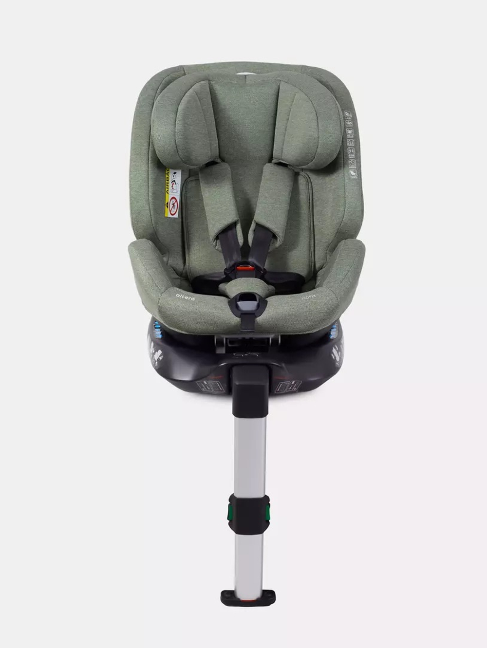 Автокресло детское Rant Altera Isofix I-Size группа 0/1/2/3 (0-36 ) Green