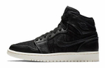 Кроссовки Jordan Air Jordan 1 Retro High Black Sail (Женская размерная сетка)