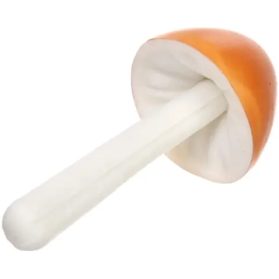 Фигура садовая «Грибной улов - Маслёнок» 16 см, оранжевый