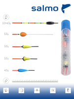 Поплавки полиуретановые Salmo PU БЕРИ И ЛОВИ, в тубусе 5 штук, набор, индивидуальная упаковка