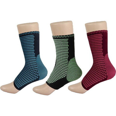 Суппорт голеностопа спортивный HH808, размер L, 1 шт (микс цветов)