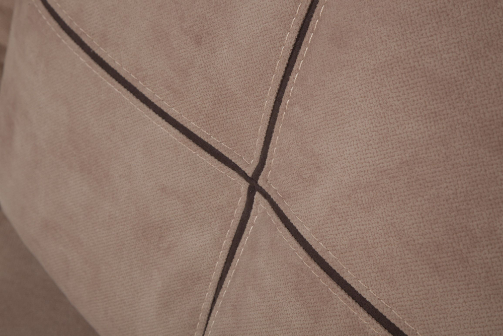 Napoli (Неаполь) диван-кровать с шезлонгом, замша