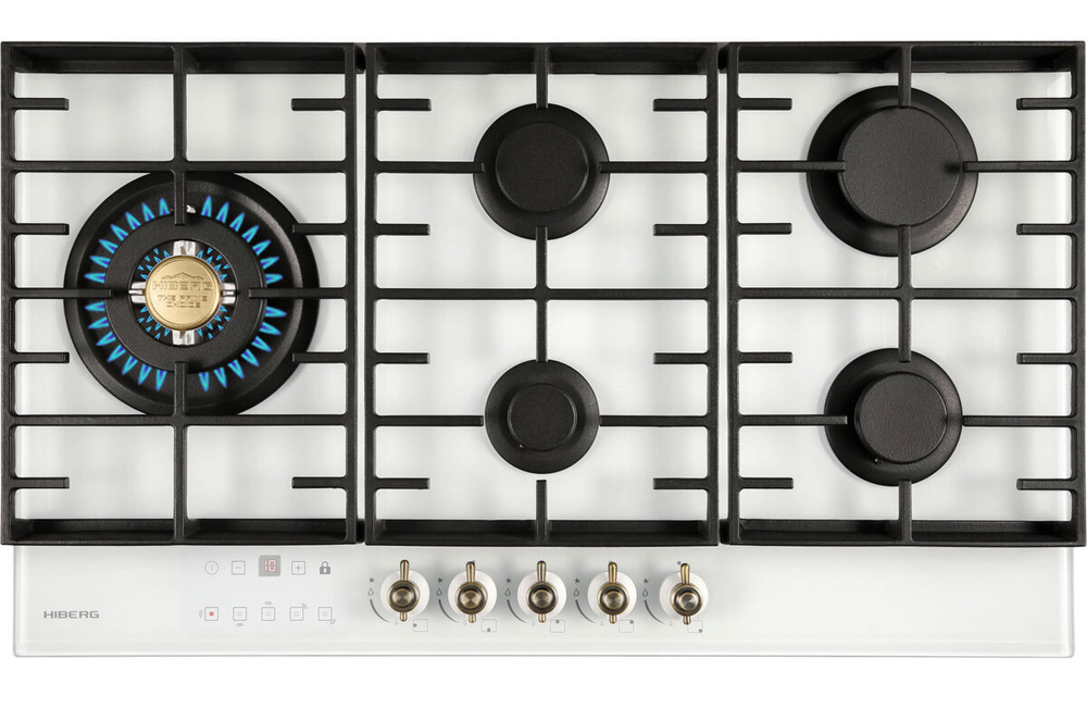 Газовая варочная панель Hiberg VM 9155 W