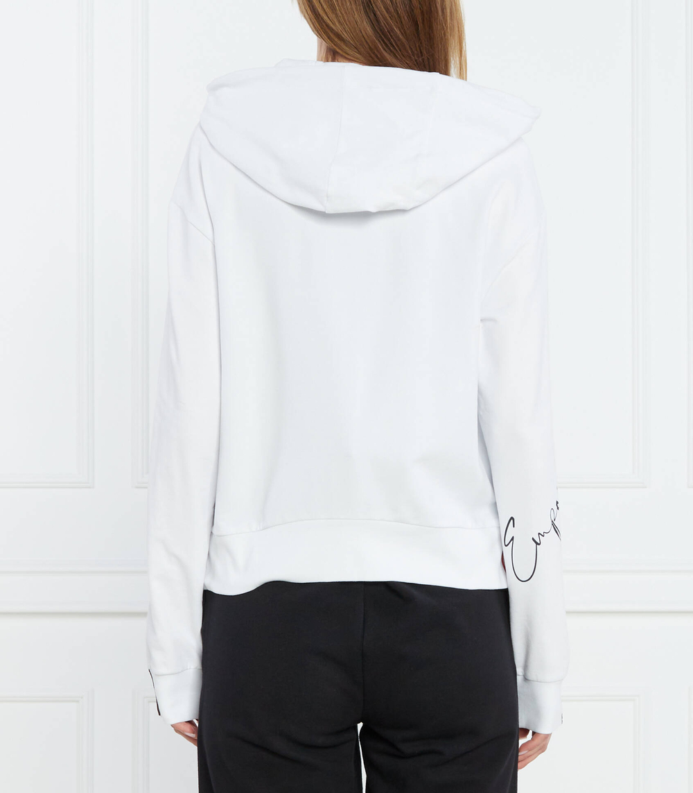 Худи EA7 - белый(3RTM38 TJKXZ)