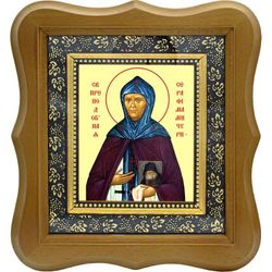 Серафима Мичуринская преподобная схимонахиня. Икона на холсте.