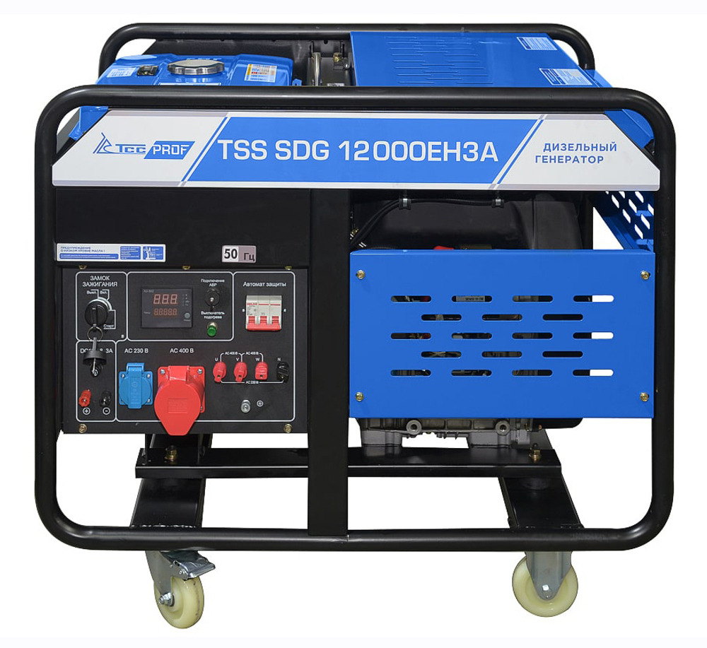 Дизельный генератор ТСС SDG 12000EH3A