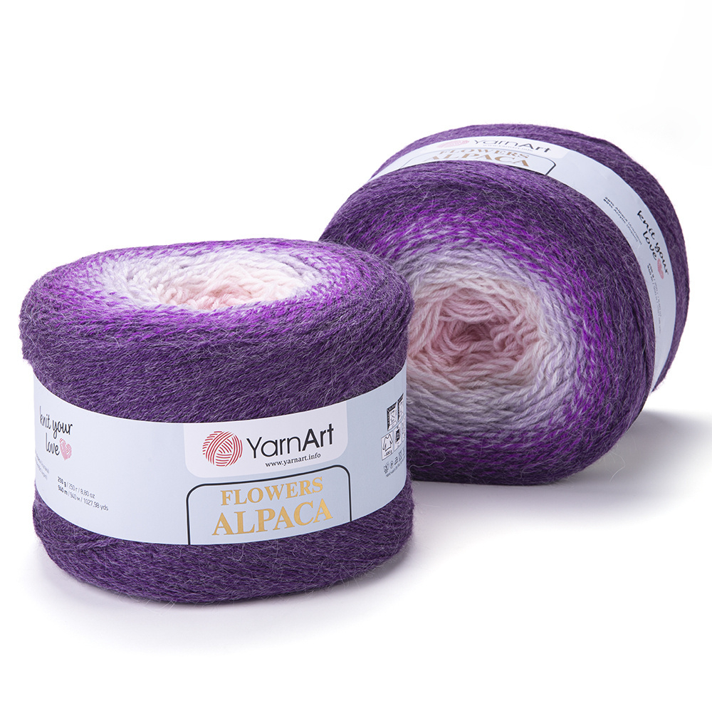 Flowers Alpaca (Фловерс Альпака ЯрнАрт) Остатки привозов больше не будет