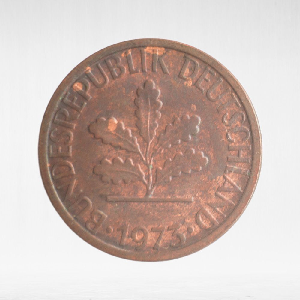 Germany, 1 Pfennig, 1973, (Munich Mint - "D"), VF