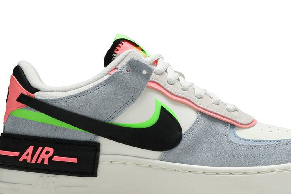Кроссовки Nike Air Force 1 Low Shadow "Sunset Pulse" (Женская размерная сетка)
