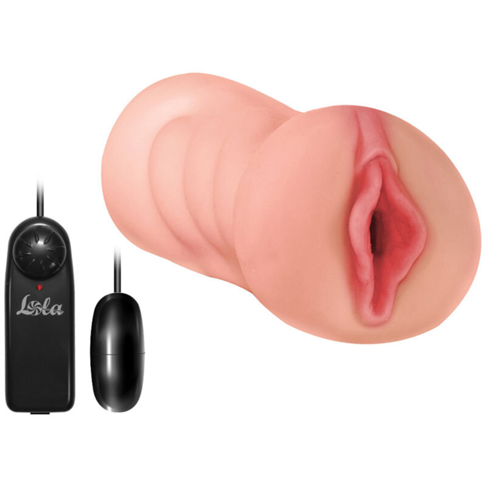 Двойной мастурбатор с вибропулей Satisfaction Lucky charm  2101-06lola