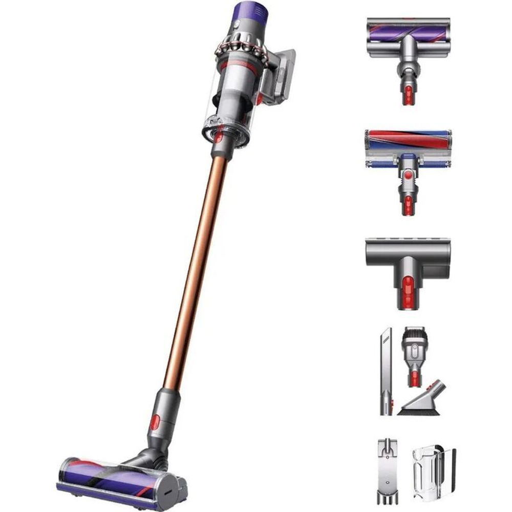 Пылесос беспроводной Dyson Cyclone V10 Absolute Nickel/Copper (448883-01) (вилка РФ)